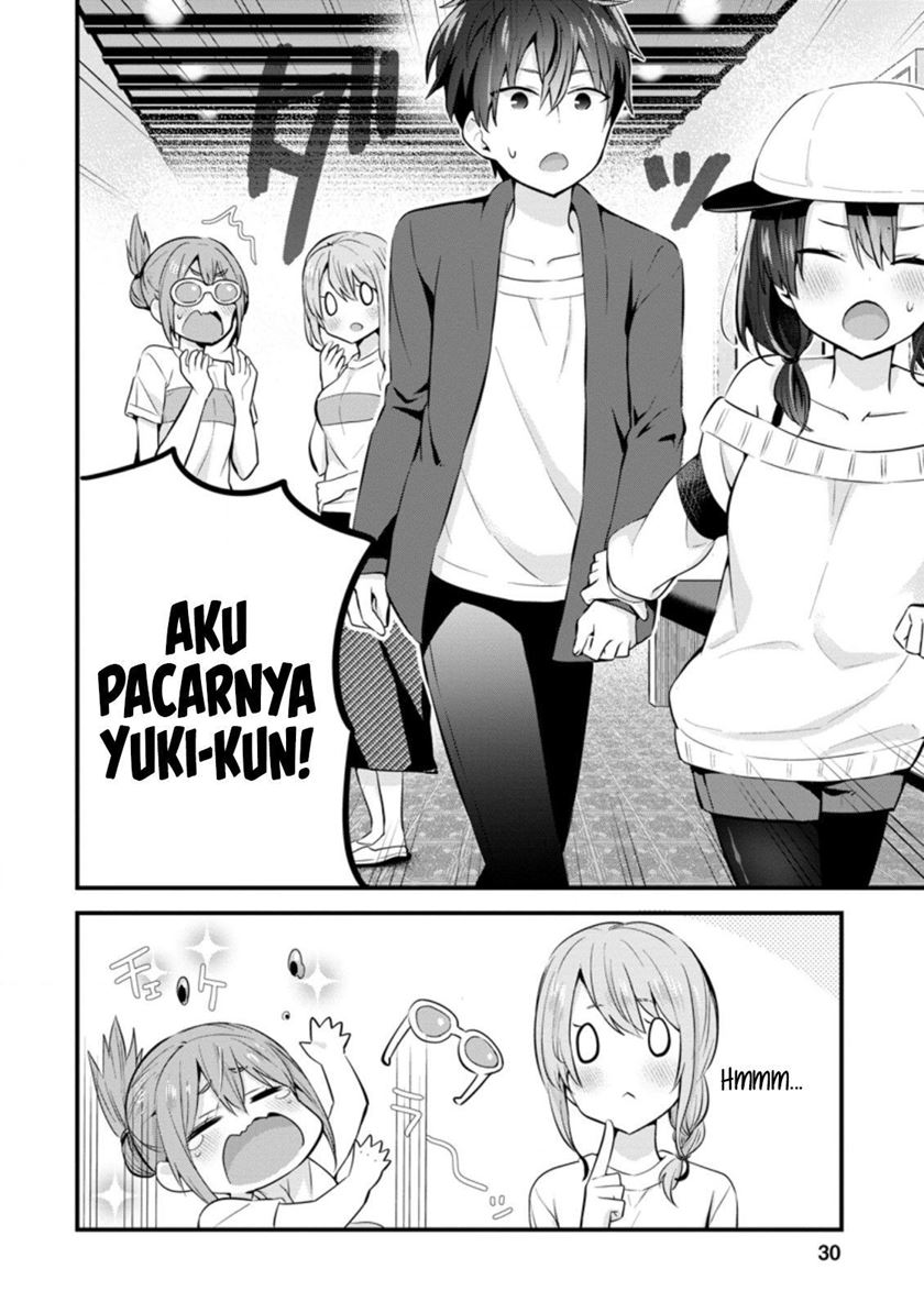 The Cute Girl Sitting Next to Me Is Trying to Make Me Fall in Love With Her as a Way to Ridicule Me, but the Tables Were Turned on Her Before She Knew It Chapter 06 Gambar 29